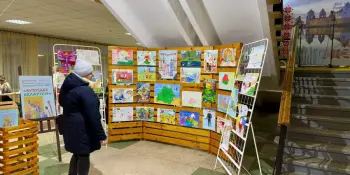 Выставка творческих работ финалистов конкурса "Будущее Беларуси"