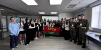 Районная торжественная церемония прощания с пионерским галстуком и вступления в ОО "БРСМ" в центре притяжения Igrow Белагропромбанка