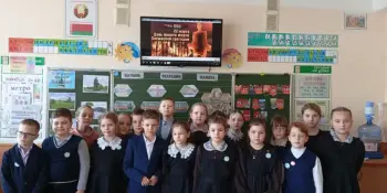 ЕДИНЫЙ УРОК ПАМЯТИ, ПОСВЯЩЕННЫЙ ТРАГЕДИИ в д.ХАТЫНЬ