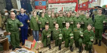 Экскурсия в центр патриотического воспитания "Вектор"