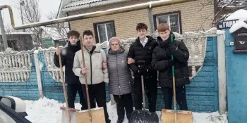 Волонтеры в действии!