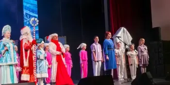 Районный благотворительный новогодний праздник