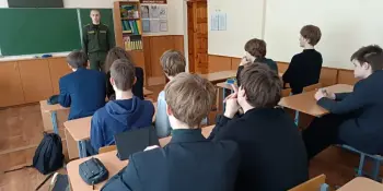 ПРОФОРИЕНТАЦИОННАЯ ВСТРЕЧА С КУРСАНТОМ ВОЕННО-ТЕХНИЧЕСКОГО ФАКУЛЬТЕТА БНТУ