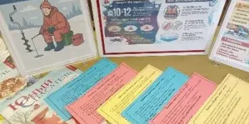 Акция "Осторожно, тонкий лед!" прошла в библиотеке