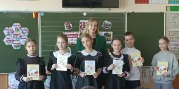 Встреча с писателем И.Хацкевич