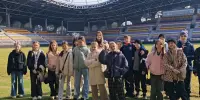 4 "Б" класс побывал на увлекательной экскурсии на Борисов-Арена во время каникул