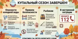 Внимание: Купальный сезон официально ЗАКРЫТ.